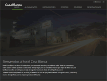Tablet Screenshot of casablancachetumal.com